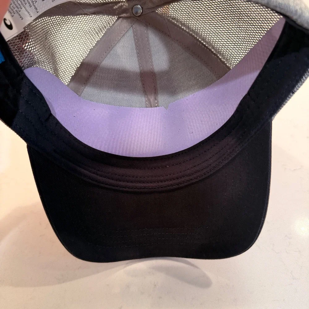 Costa‎ Del Mar NEW Twill Trucker Pride Logo Hat Fishing Mesh SnapBack Cap Navy